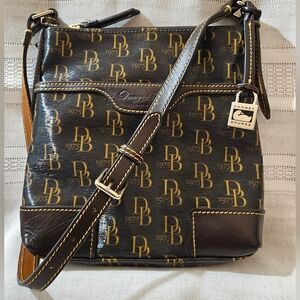 Dooney & Bourke Brown Crossbody Bag